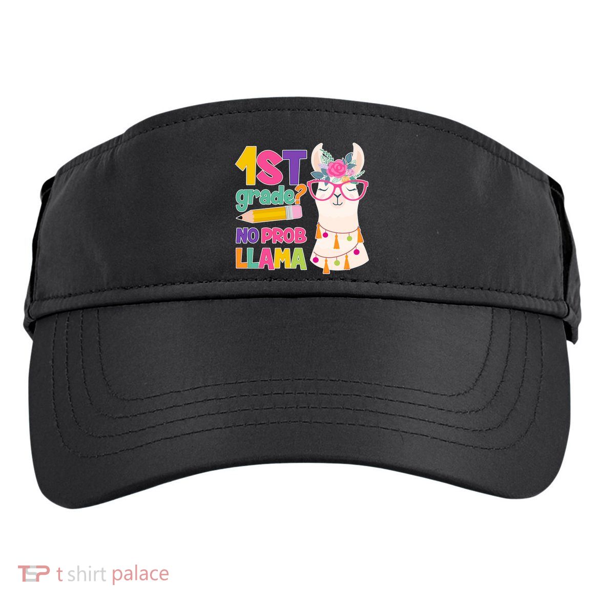 1st Grade? No Prob Llama Adult Drive Performance Visor