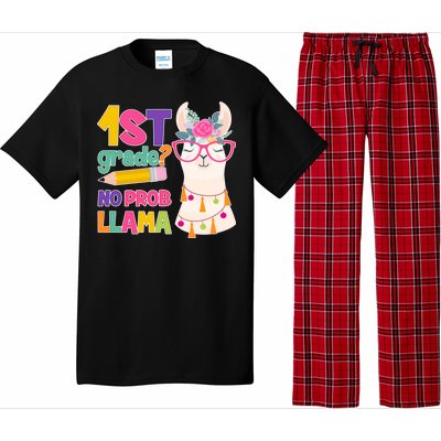 1st Grade? No Prob Llama Pajama Set