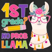 1st Grade? No Prob Llama Golf Towel