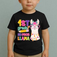 1st Grade? No Prob Llama Toddler T-Shirt