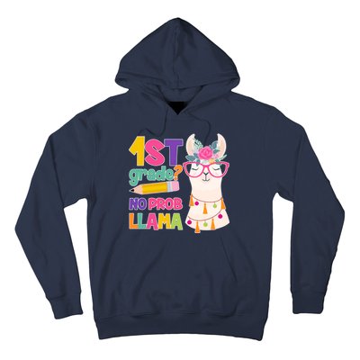 1st Grade? No Prob Llama Hoodie