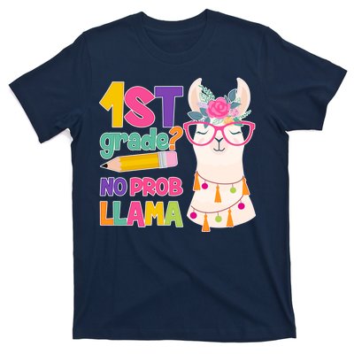 1st Grade? No Prob Llama T-Shirt