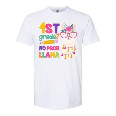 1st Grade? No Prob Llama Softstyle® CVC T-Shirt