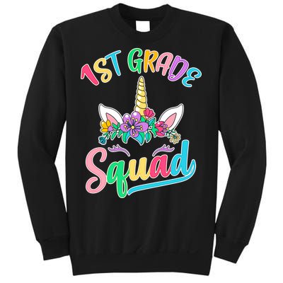 1st Grade Unicorn Squad Sweatshirt