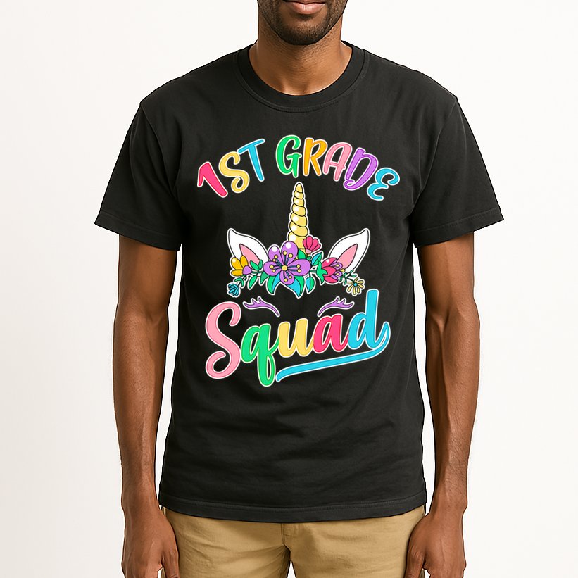1st Grade Unicorn Squad Tall T-Shirt
