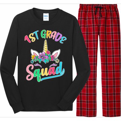 1st Grade Unicorn Squad Long Sleeve Pajama Set