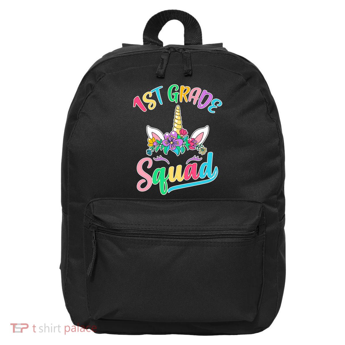 1st Grade Unicorn Squad 16 in Basic Backpack