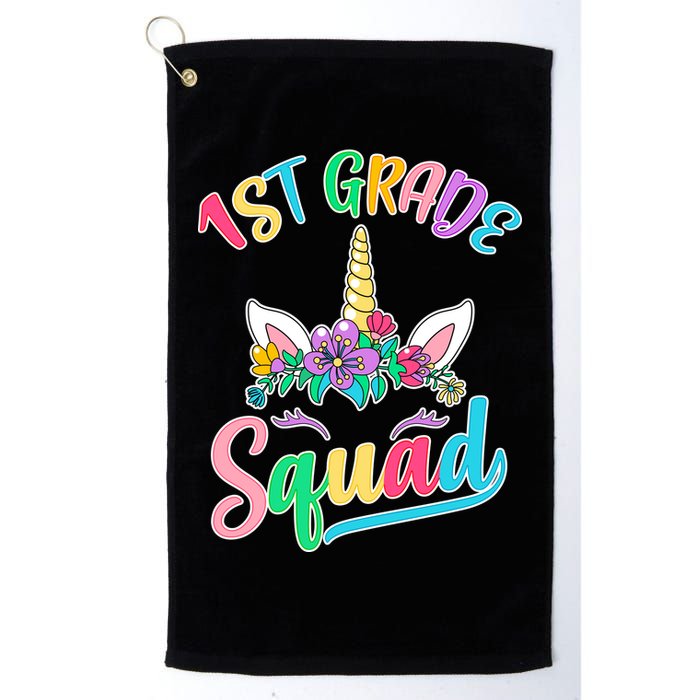 1st Grade Unicorn Squad Golf Towel