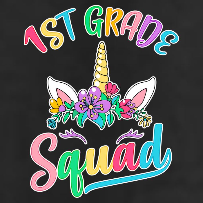 1st Grade Unicorn Squad Golf Towel