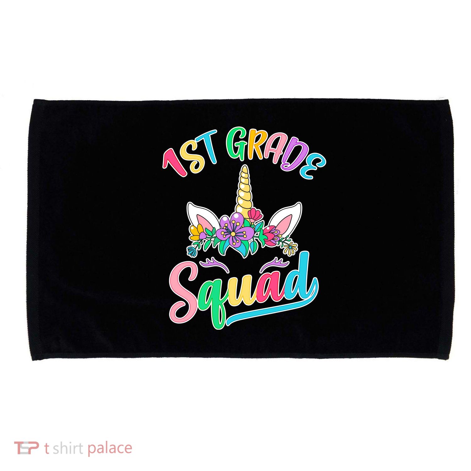 1st Grade Unicorn Squad Microfiber Hand Towel