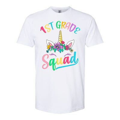 1st Grade Unicorn Squad Softstyle CVC T-Shirt