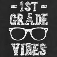 1st Grade Vibes 7 Panel Mesh Trucker Snapback Hat