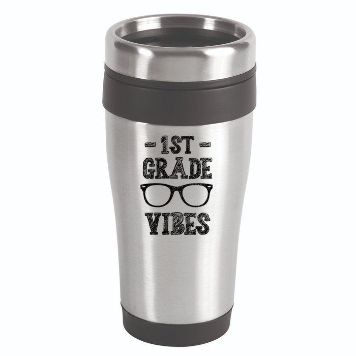 1st Grade Vibes 16oz Travel Tumbler