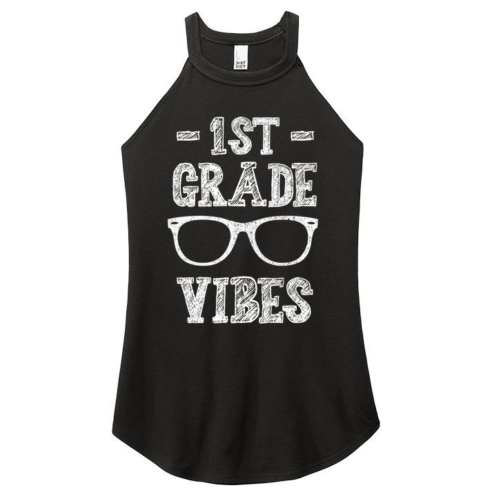1st Grade Vibes Women's Perfect Tri Rocker Tank