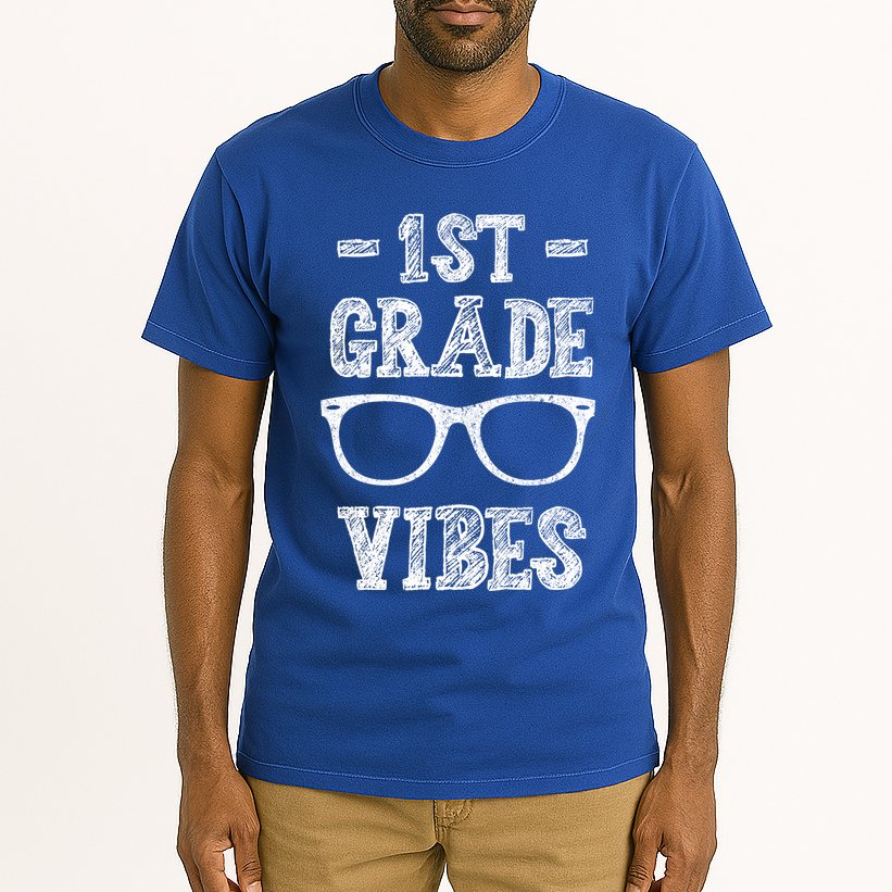 1st Grade Vibes Tall T-Shirt