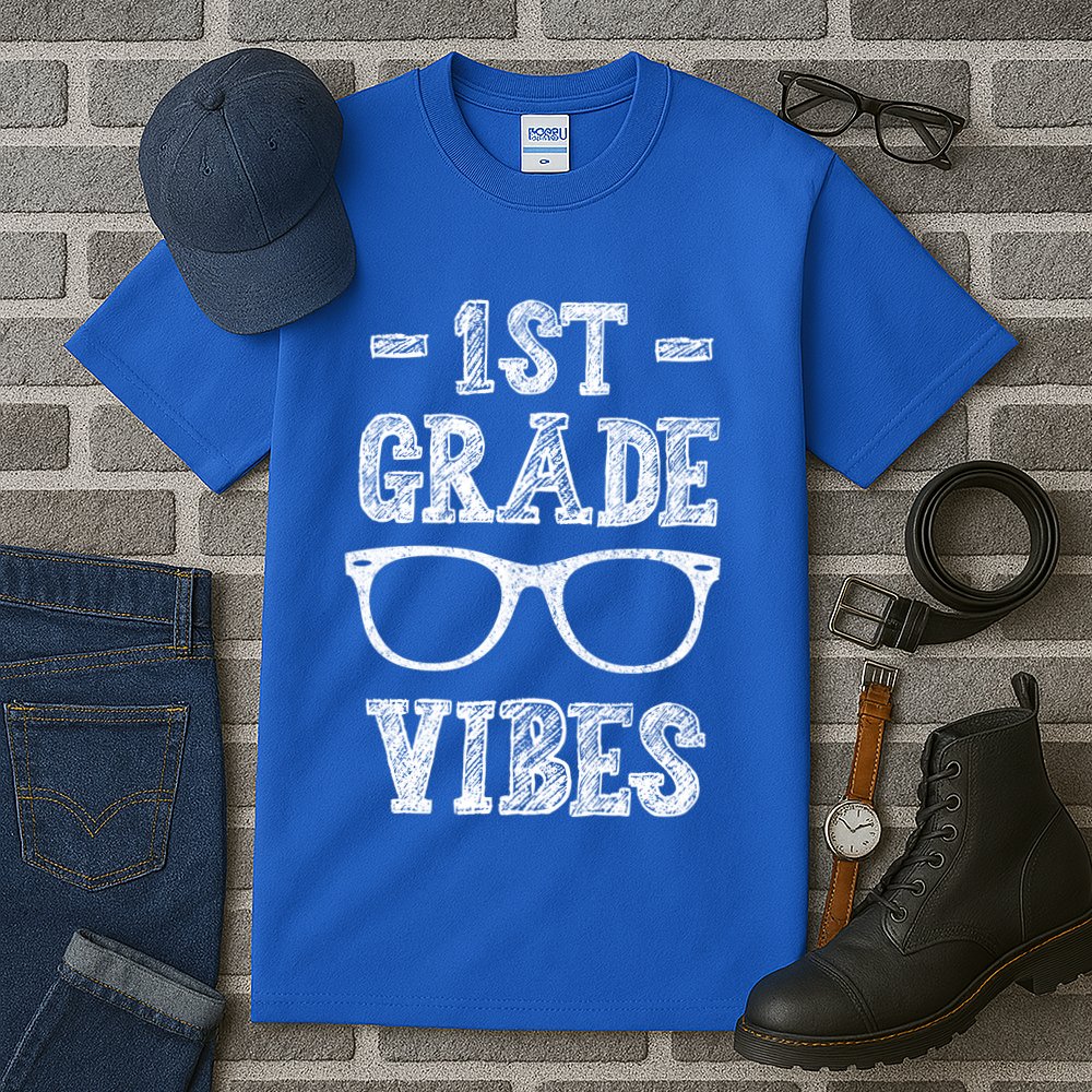 1st Grade Vibes Tall T-Shirt