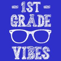 1st Grade Vibes Women's V-Neck T-Shirt