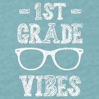1st Grade Vibes Sueded Cloud Jersey T-Shirt