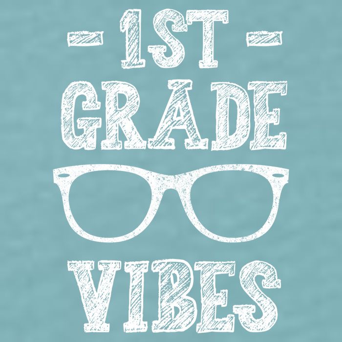 1st Grade Vibes Sueded Cloud Jersey T-Shirt