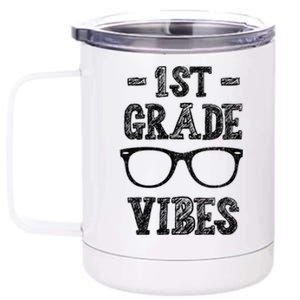 1st Grade Vibes 12 oz Stainless Steel Tumbler Cup