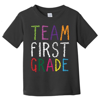 1st Team First Grade Toddler T-Shirt