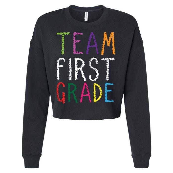 1st Team First Grade Cropped Pullover Crew