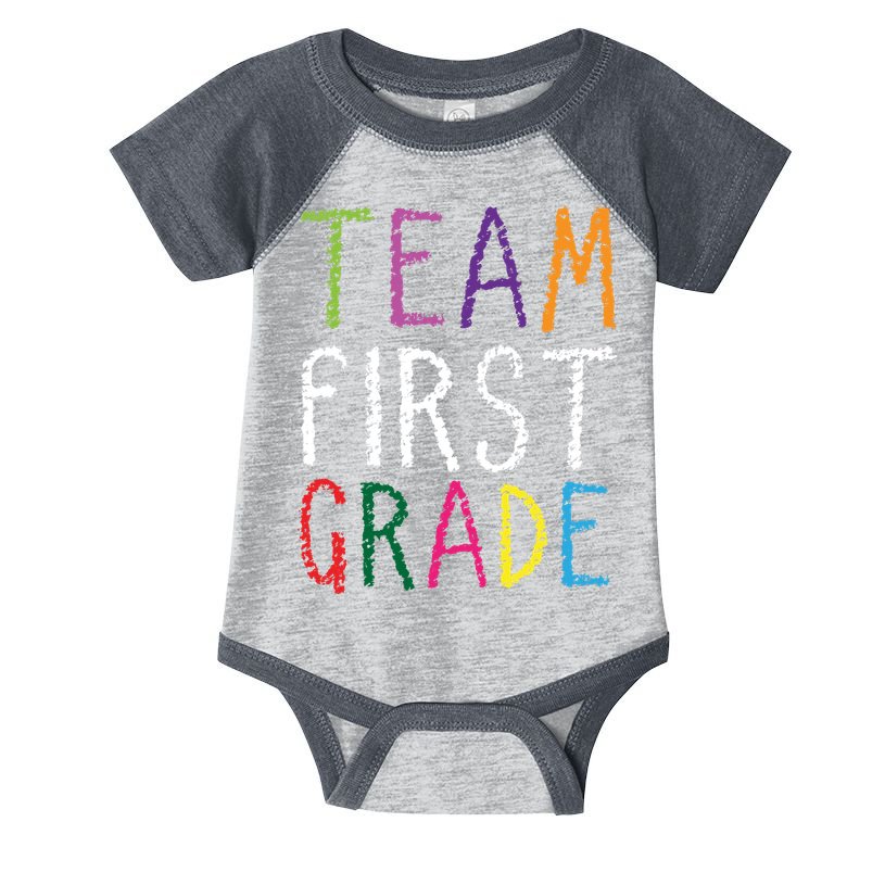 1st Team First Grade Infant Baby Jersey Bodysuit