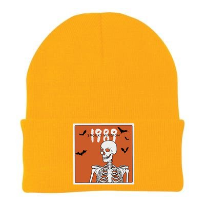 1989 Spooky Version Halloween Skeleton In My Spooky Era Knit Cap Winter Beanie