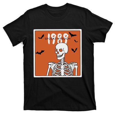 1989 Spooky Version Halloween Skeleton In My Spooky Era T-Shirt