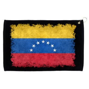 1930 To 1954 Seven Star Flag Of Venezuela Grungy Style Great Gift Grommeted Golf Towel