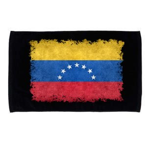 1930 To 1954 Seven Star Flag Of Venezuela Grungy Style Great Gift Microfiber Hand Towel