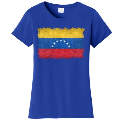 1930 To 1954 Seven Star Flag Of Venezuela Grungy Style Great Gift Women's T-Shirt