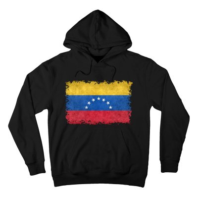 1930 To 1954 Seven Star Flag Of Venezuela Grungy Style Hoodie