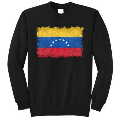 1930 To 1954 Seven Star Flag Of Venezuela Grungy Style Sweatshirt