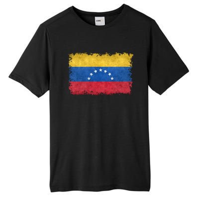 1930 To 1954 Seven Star Flag Of Venezuela Grungy Style Tall Fusion ChromaSoft Performance T-Shirt