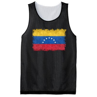 1930 To 1954 Seven Star Flag Of Venezuela Grungy Style Mesh Reversible Basketball Jersey Tank