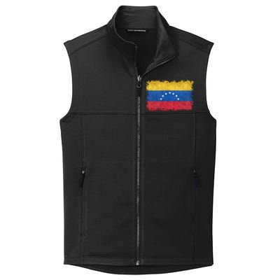 1930 To 1954 Seven Star Flag Of Venezuela Grungy Style Collective Smooth Fleece Vest