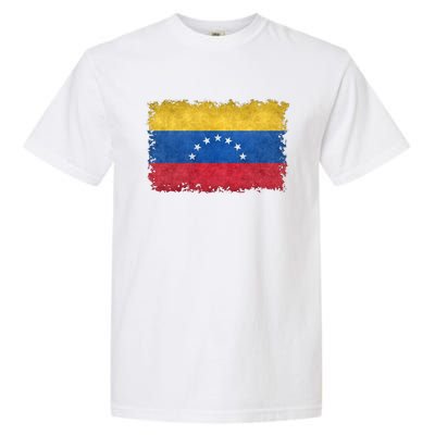 1930 To 1954 Seven Star Flag Of Venezuela Grungy Style Garment-Dyed Heavyweight T-Shirt