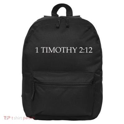 1 Timothy 212 16 in Basic Backpack