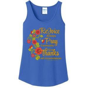 1 Thessalonians 5:1618 Rejoice Always Pray Give Thanks Gift Ladies Essential Tank