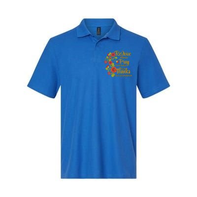 1 Thessalonians 5:1618 Rejoice Always Pray Give Thanks Gift Softstyle Adult Sport Polo