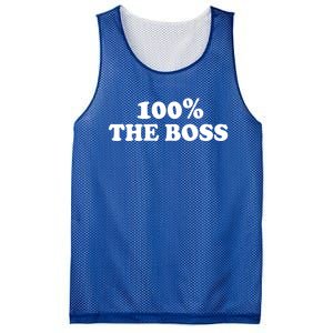 100% The Boss Gift I'm Not Bossy I Am The Boss Gift Bossy Gift Mesh Reversible Basketball Jersey Tank