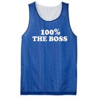 100% The Boss Gift I'm Not Bossy I Am The Boss Gift Bossy Gift Mesh Reversible Basketball Jersey Tank