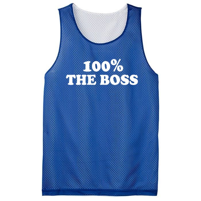 100% The Boss Gift I'm Not Bossy I Am The Boss Gift Bossy Gift Mesh Reversible Basketball Jersey Tank