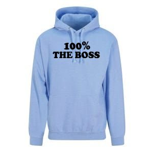 100% The Boss Gift I'm Not Bossy I Am The Boss Gift Bossy Gift Unisex Surf Hoodie