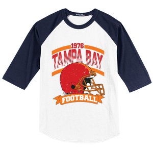 1976 Tampa Bay Football Team Supporter Baseball Sleeve Shirt