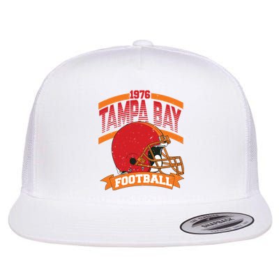 1976 Tampa Bay Football Team Supporter Flat Bill Trucker Hat