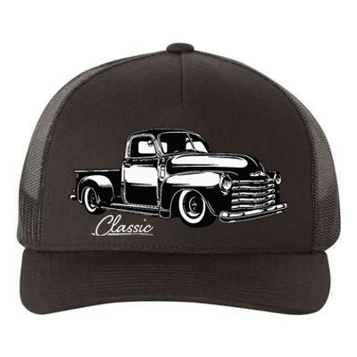 1950's Truck Classic design Yupoong Adult 5-Panel Trucker Hat