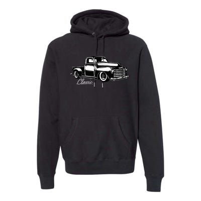 1950's Truck Classic design Premium Hoodie