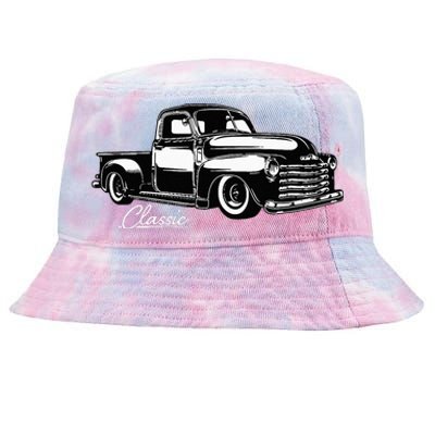 1950's Truck Classic design Tie-Dyed Bucket Hat